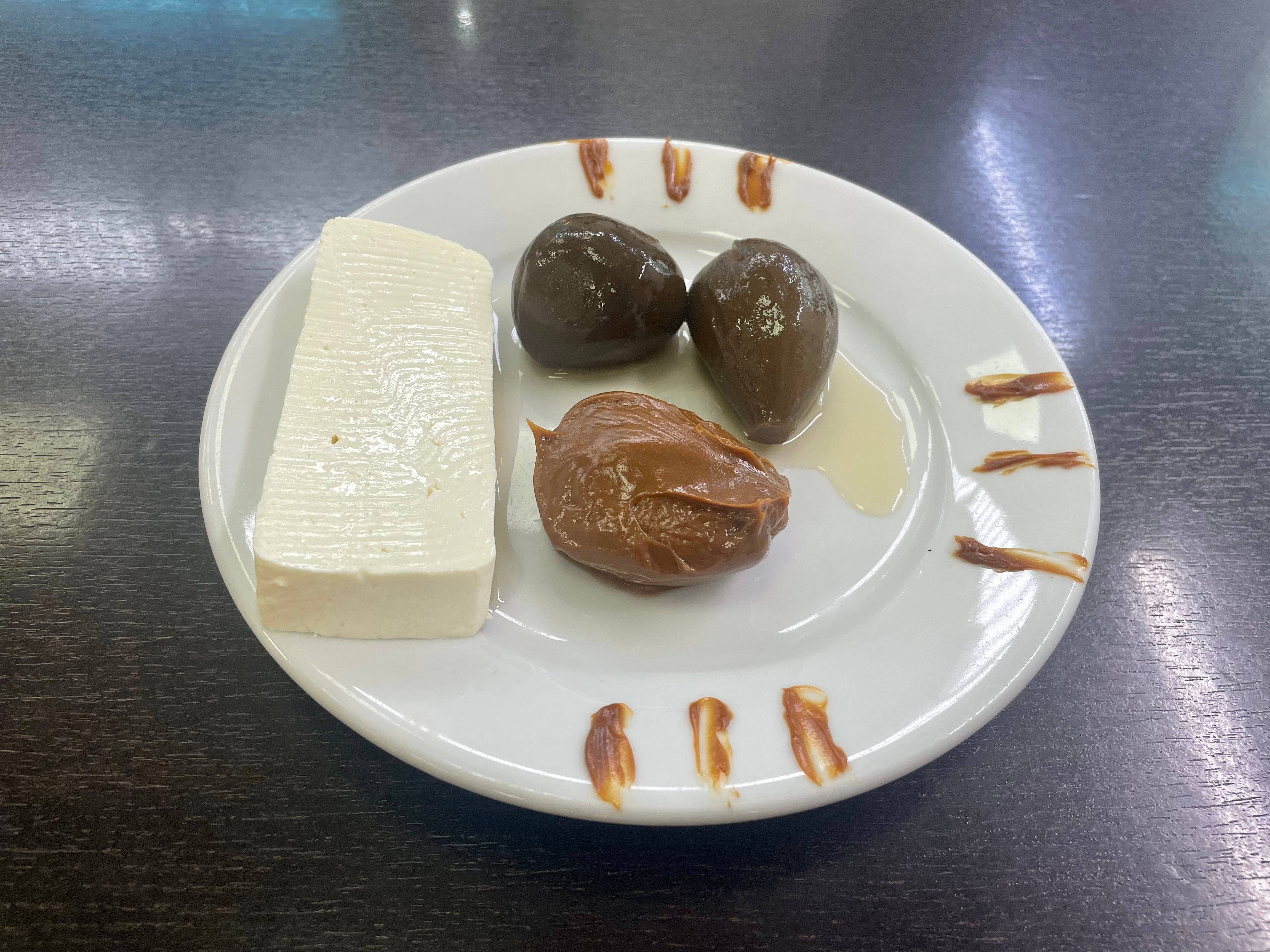 Brevas, queso y Arequipe