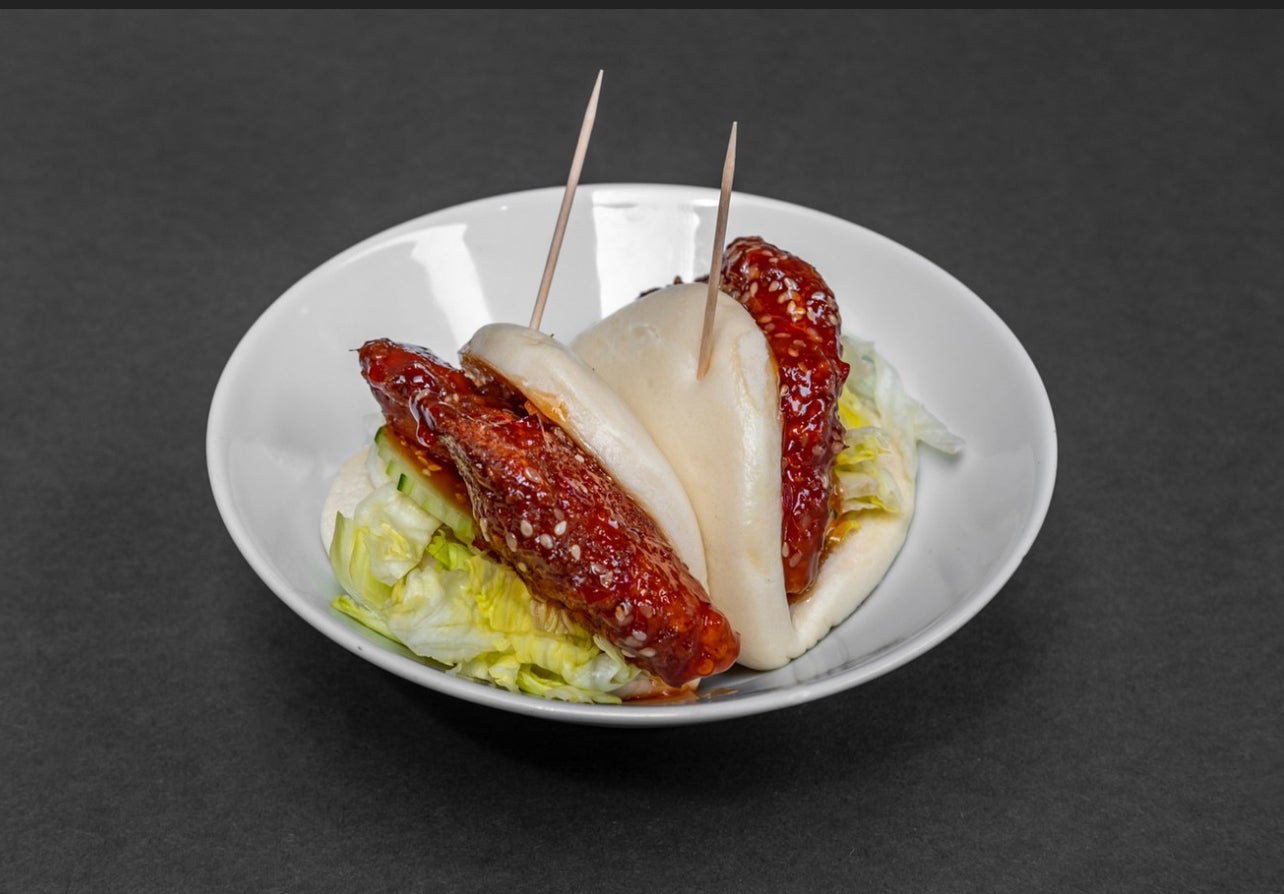 Crispy Chicken Bao  Buns