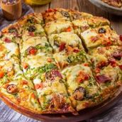 Sausage Oriental Pizza