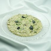 Risotto Porcini Mantecato al All'olio di Tartufo