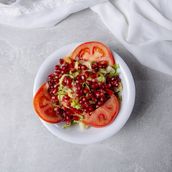 Sherazi Salad with Pomegranate