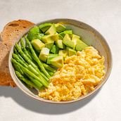 Asparagus Avocado Nourish Bowl
