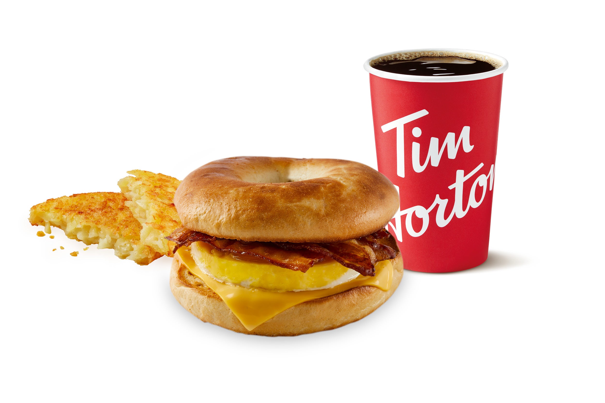 Bacon Breakfast Bagel Meal