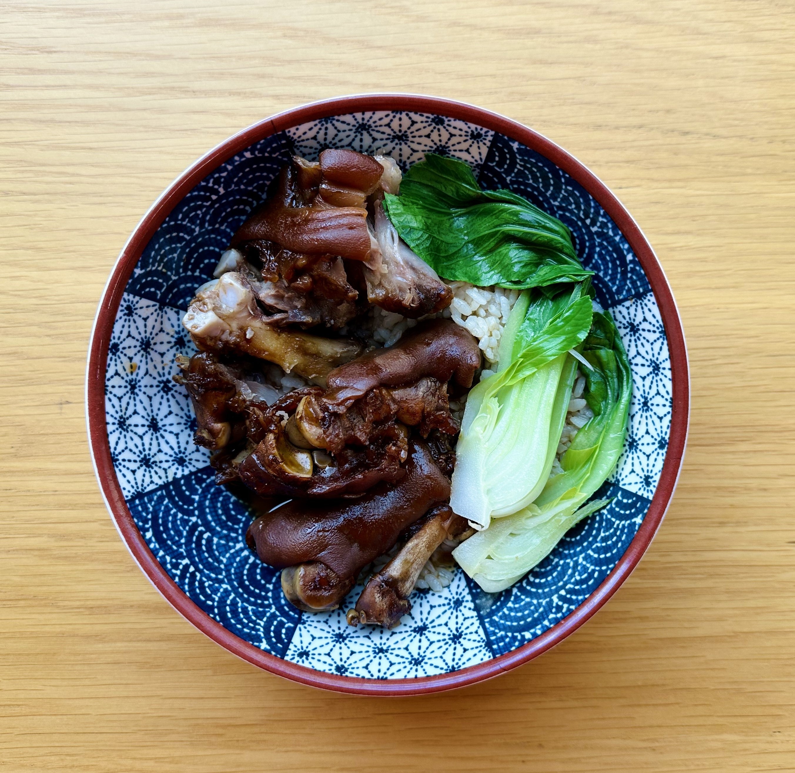 猪手饭 Trotters With Rice