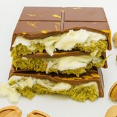 Cotton Candy Pistachio Dubai Viral Chocolate Bar - 200gm