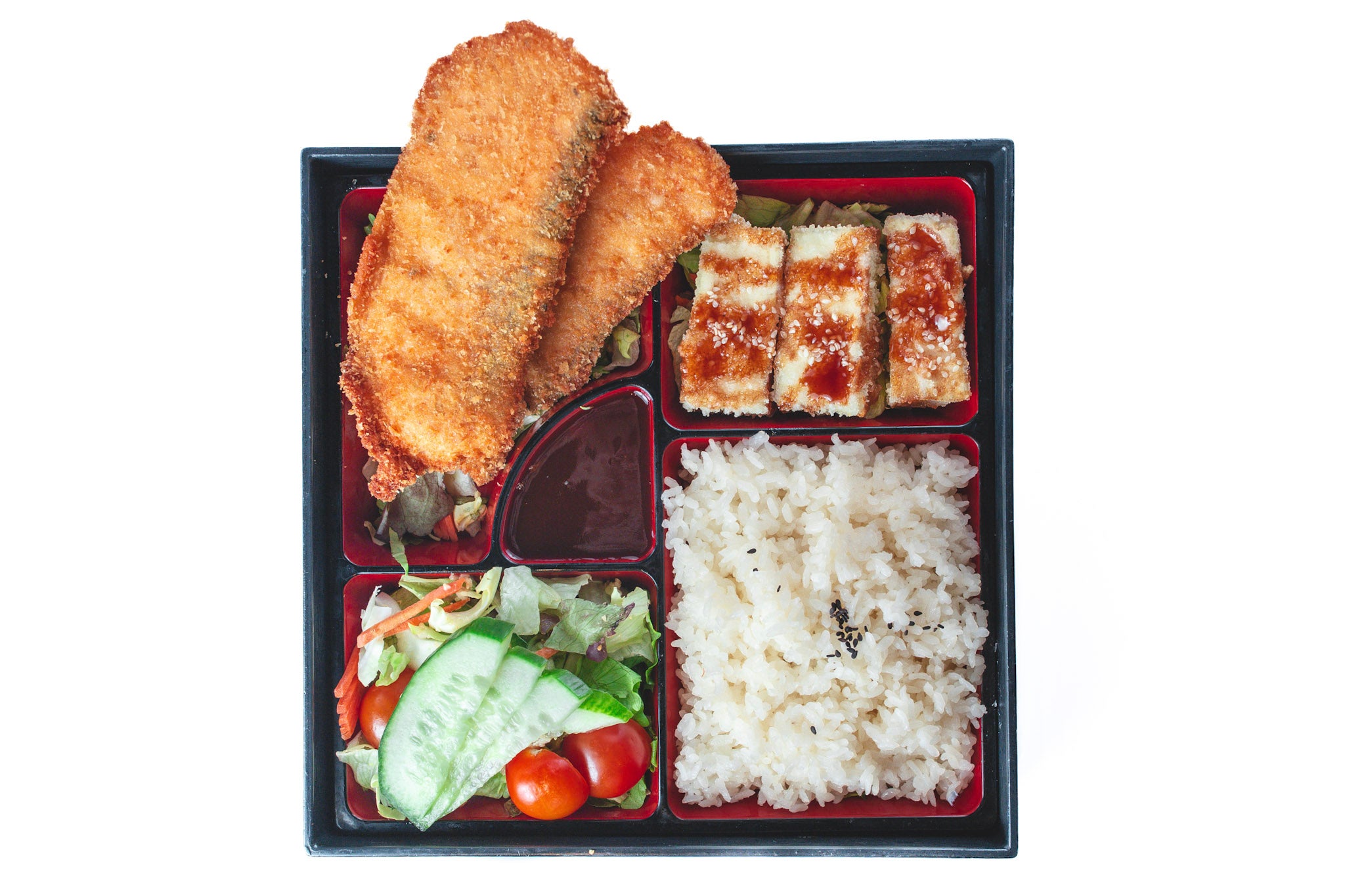 Salmon Katsu Bento