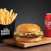 Brioche Smash double cheese combo