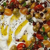 Labneh with Olives