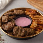 Chicken Musakhan And Crispy Kabab Oroog Platter