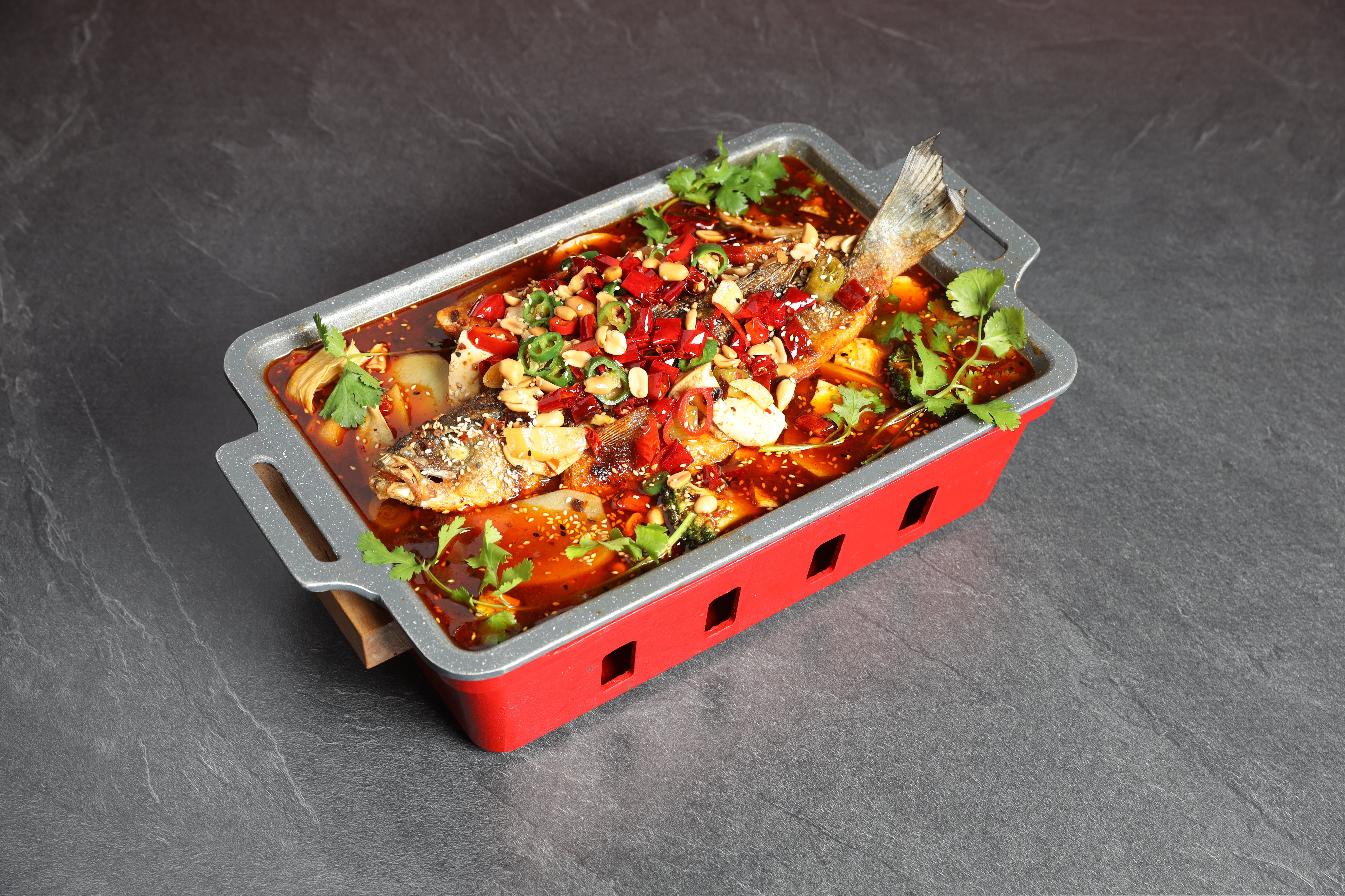 Sichuan Grilled Fish 喜悦烤鱼