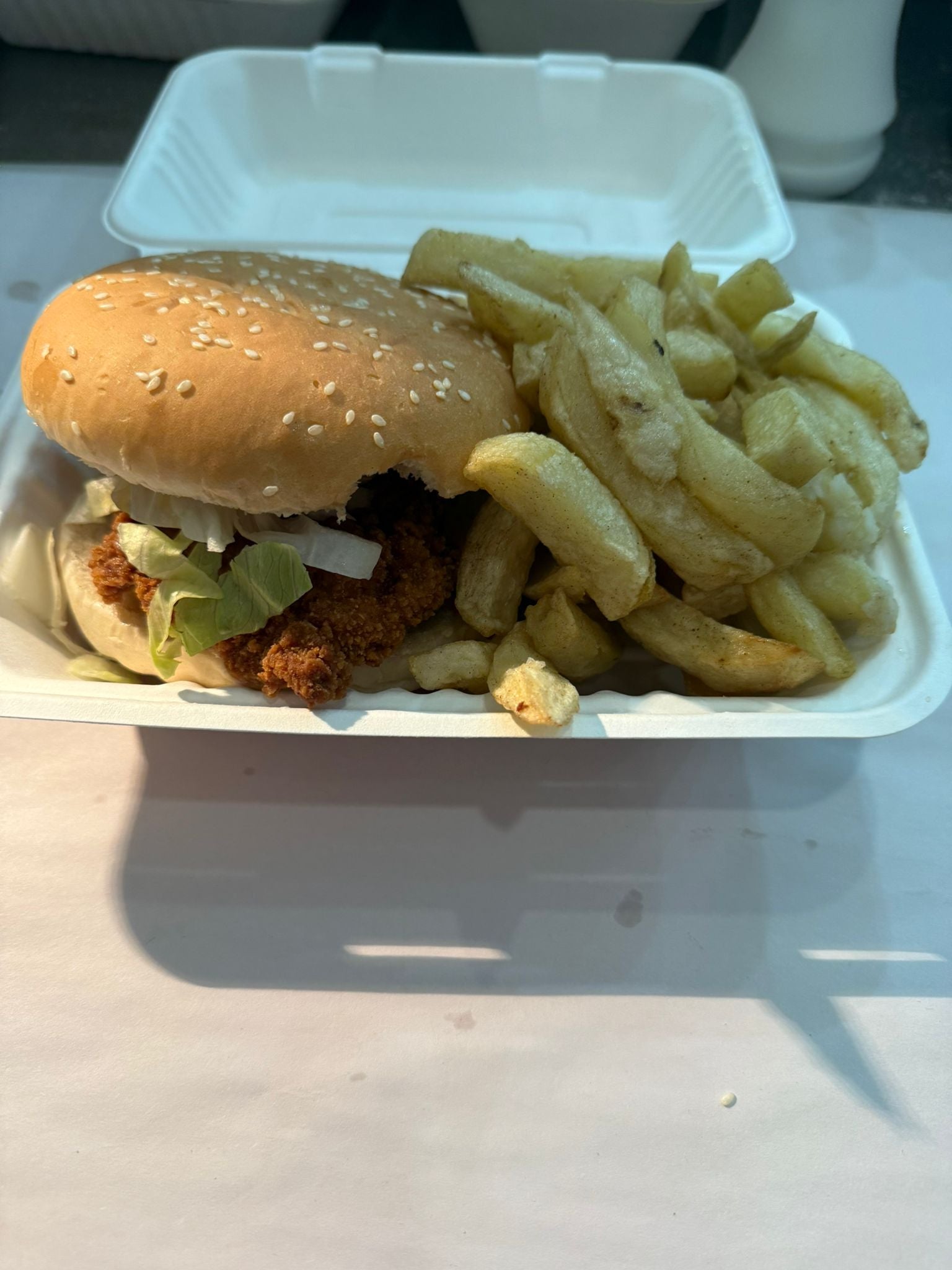 Spicy Chicken Burger
