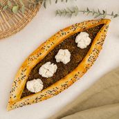 Zaatar With Nabulsi Cheese Fatayer