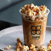 Ice Popcorn Latte