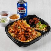 Chicken 65 Biryani Combo
