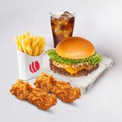 Old School Burger Combo 