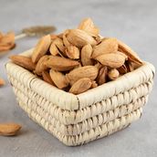 Roasted Almond Roasted With Skin Uzbek
