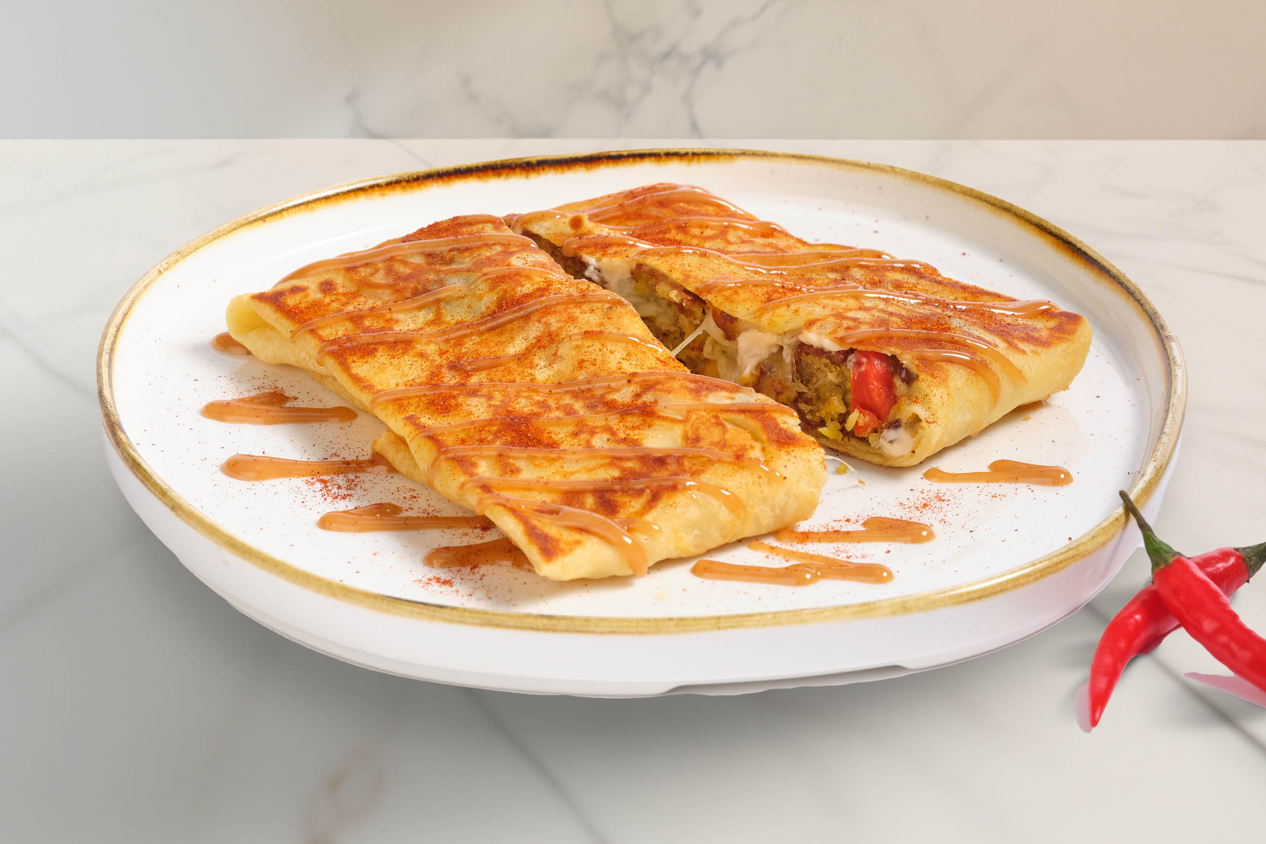 Falafel Chipotle Hot Pocket