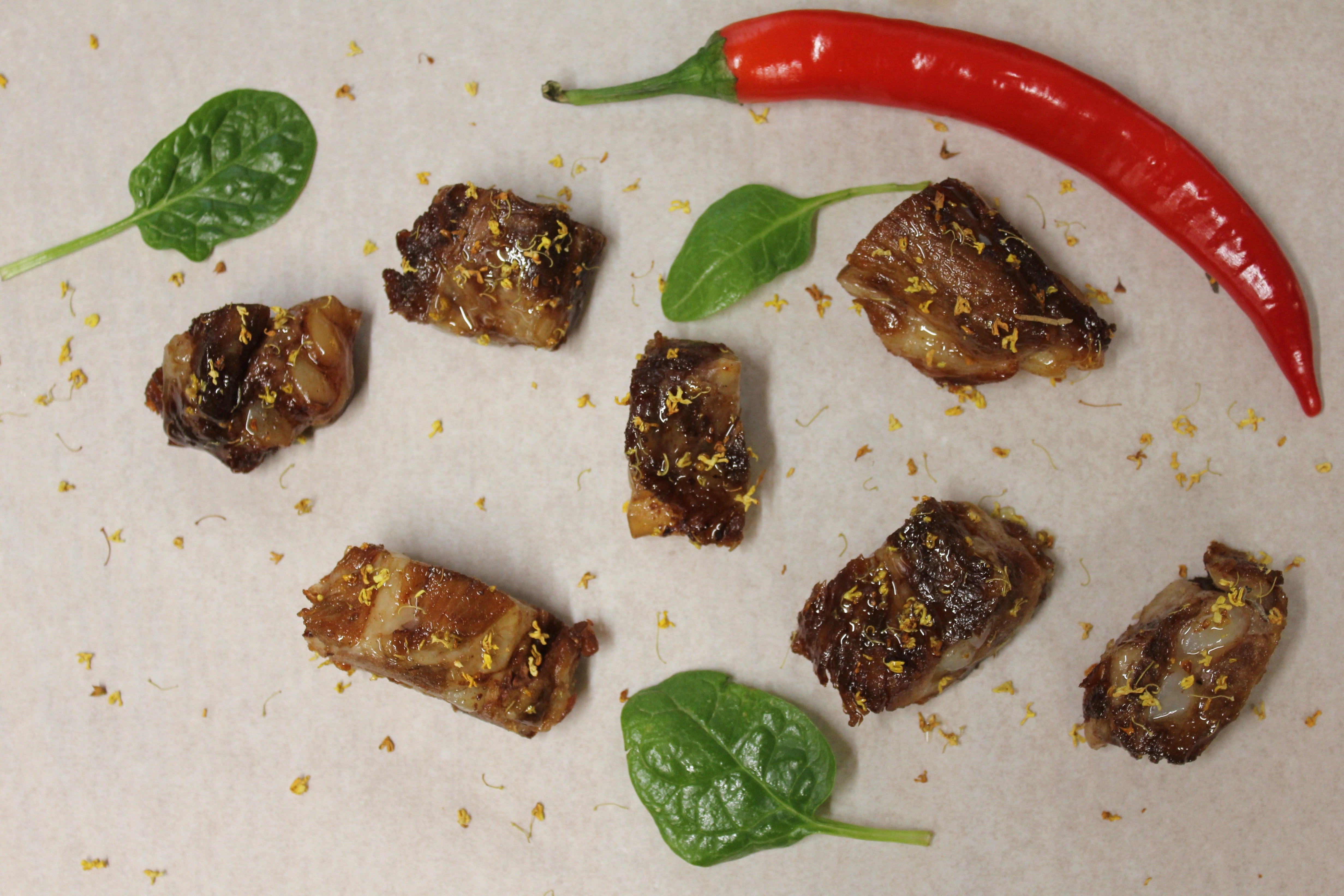 Osmanthus Nectar Rib Ends - 桂花蜜汁排骨
