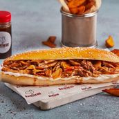 Chicken In Jerk Marinade Sandwich