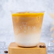 Cold Saffron Latte
