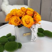 Orange Confidential Flower Medium