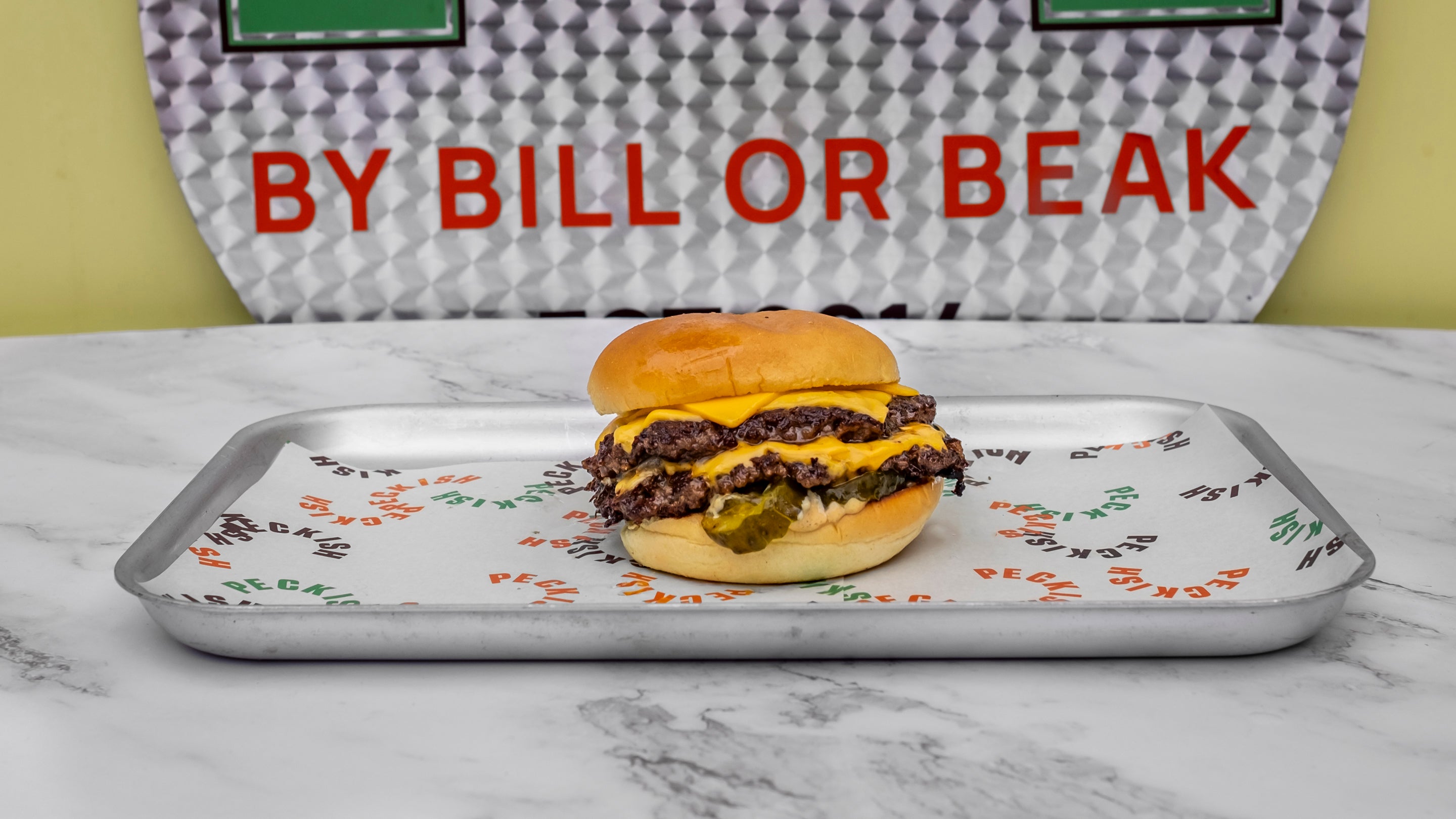 Smashed Patty Double Cheeseburger