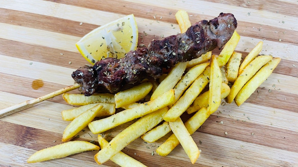 Single Pork Souvlaki
