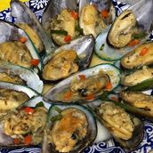 Butter Garlic Mussels