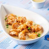 Butter lemon shrimp