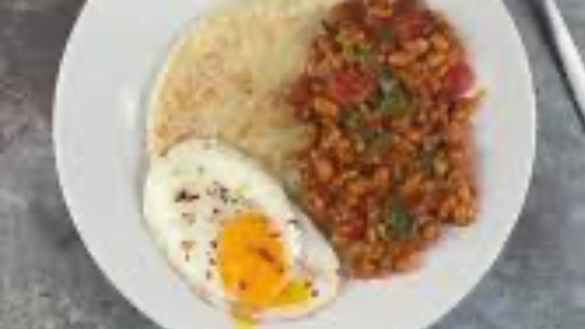 Porota+Eggs+Beans+Sausage