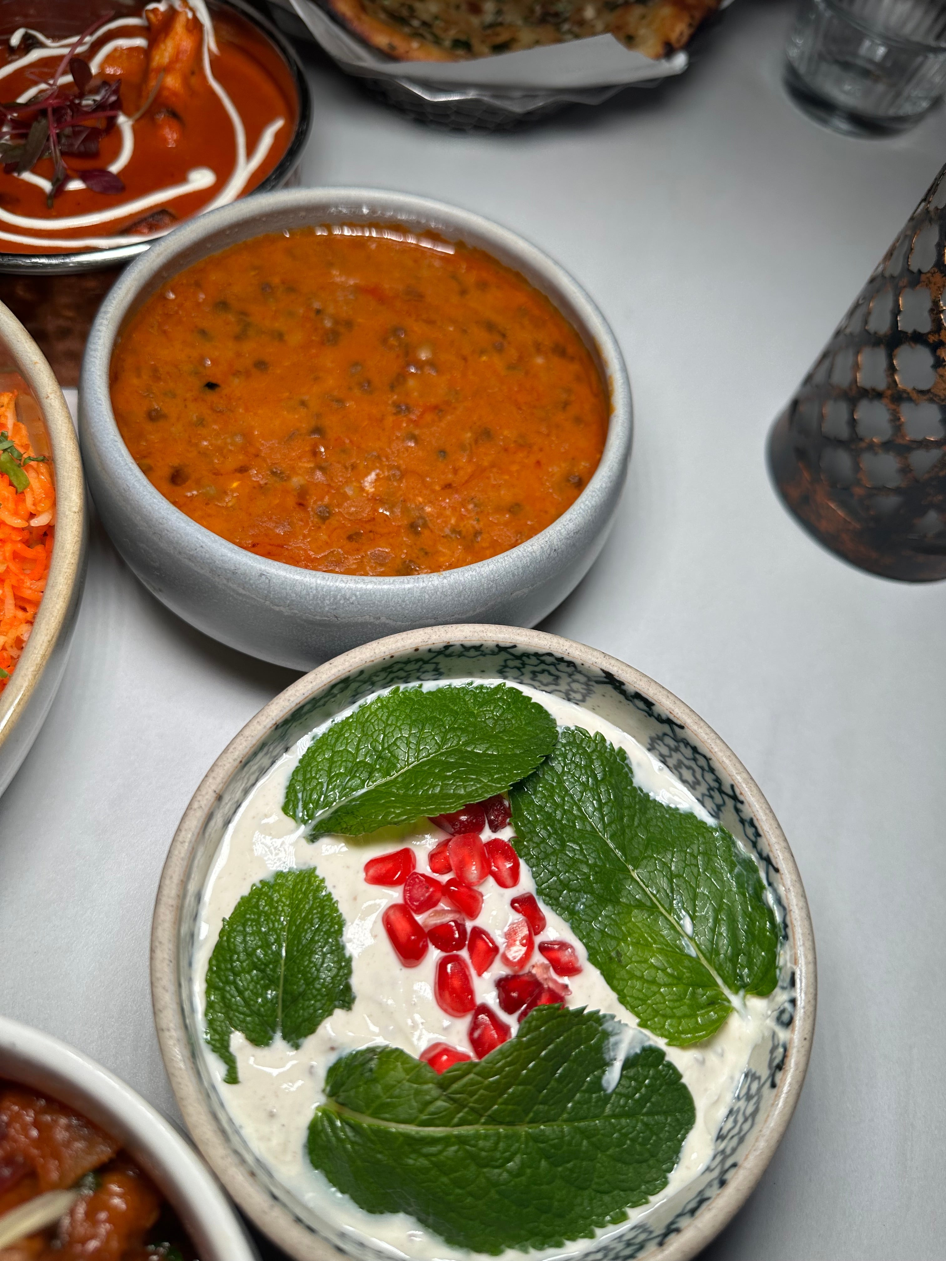Pomegranate and Mint Raita
