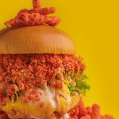 Cheetos Crispy Chicken Burger