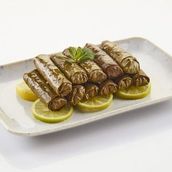 Grape Leaves Plate