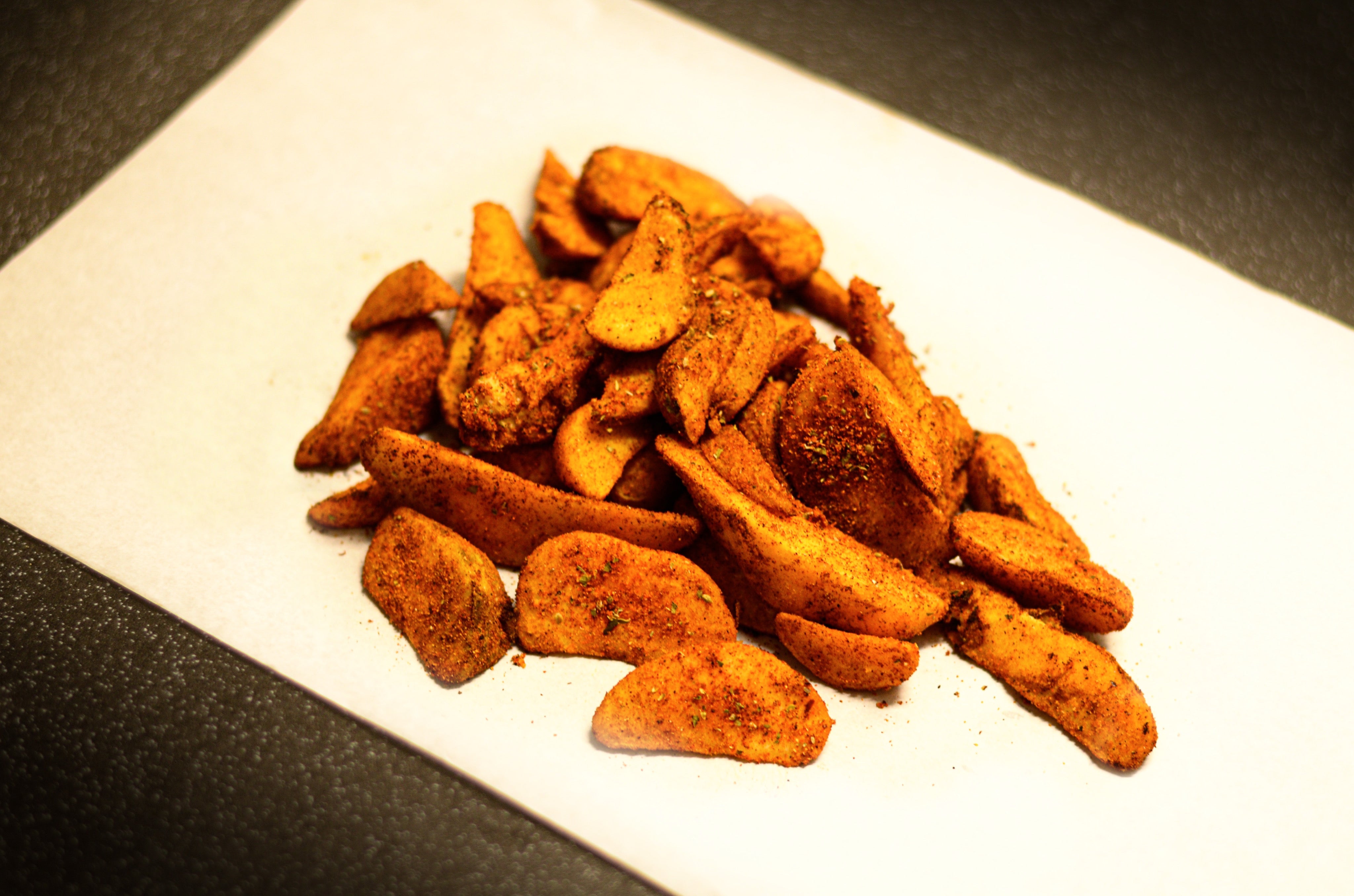 Seasoned Potato Wedges 🍃🌶️