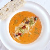 Velvety Cream Of Tomato Soup