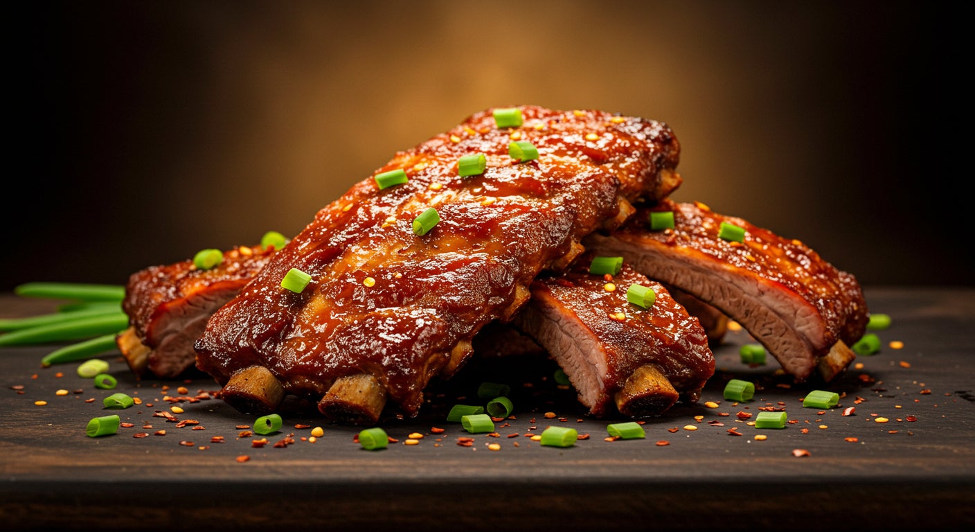 BBQ Lamb Spare Ribs