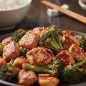 Chicken With Broccoli (Dry)