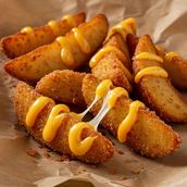 Cheesy Wedges 