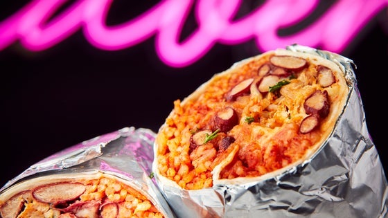 Jackfruit Burrito