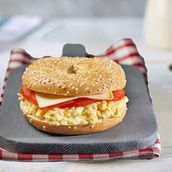 Cheesy Egg Bagel