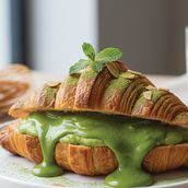 Matcha Croissant