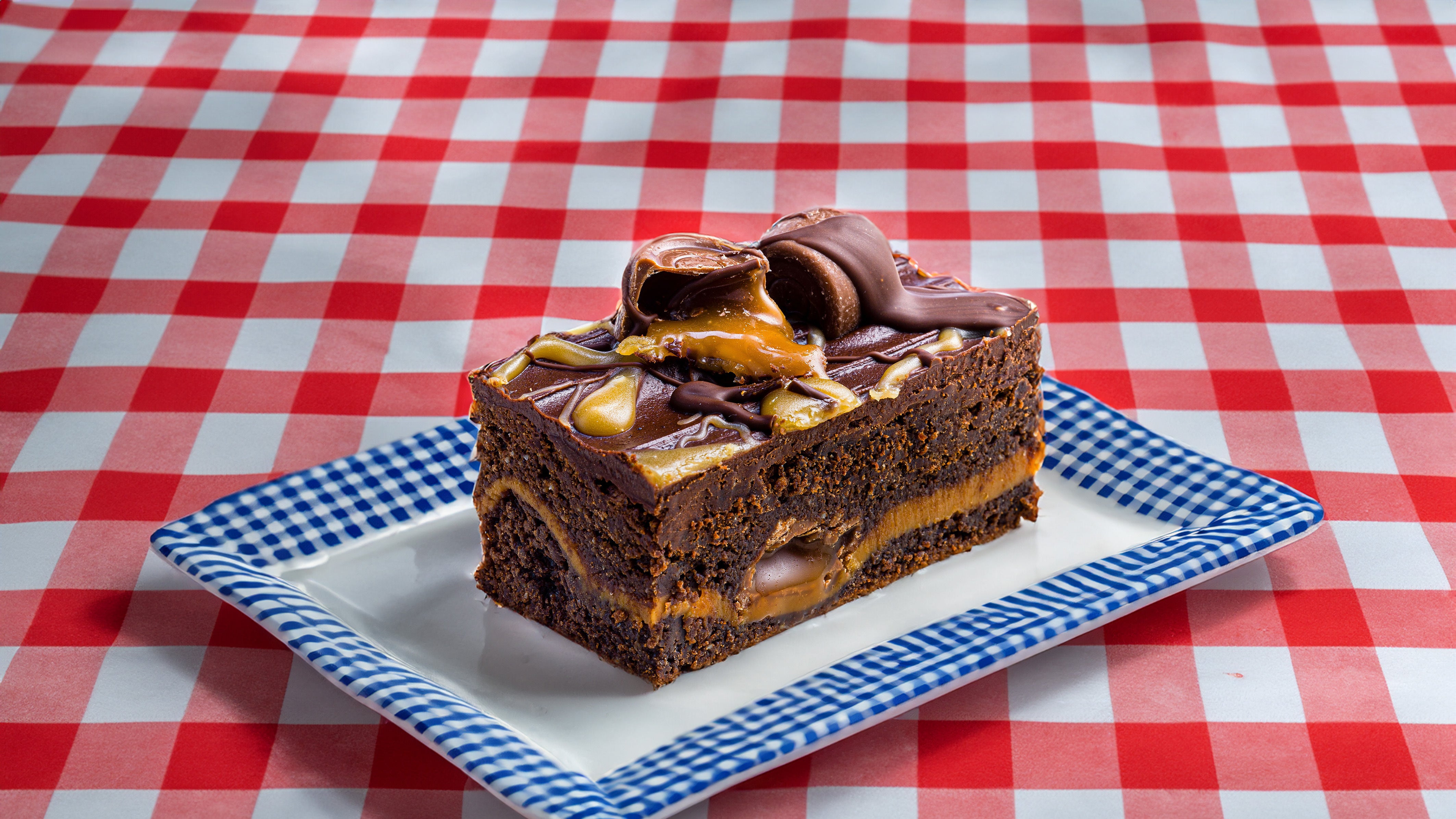 Chocolate Rolo Caramel Brownie