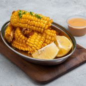 Crispy Corn With Lemon