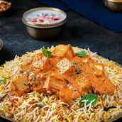 Paneer Tikka Masala Biryani