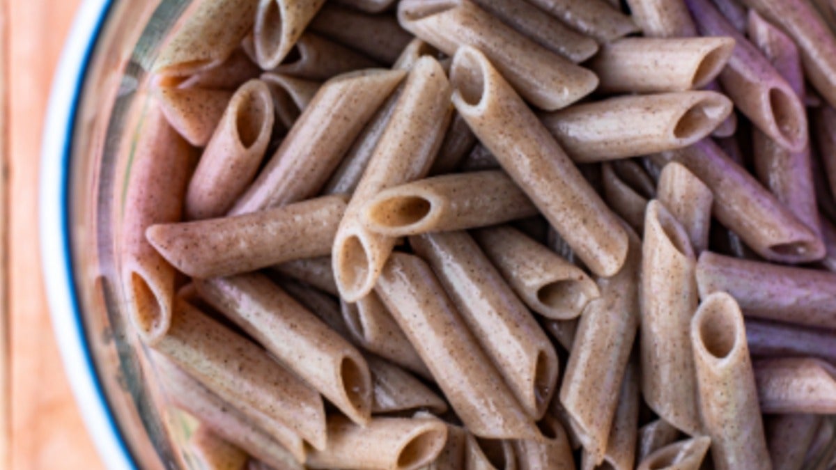 Buckwheat rigatoni