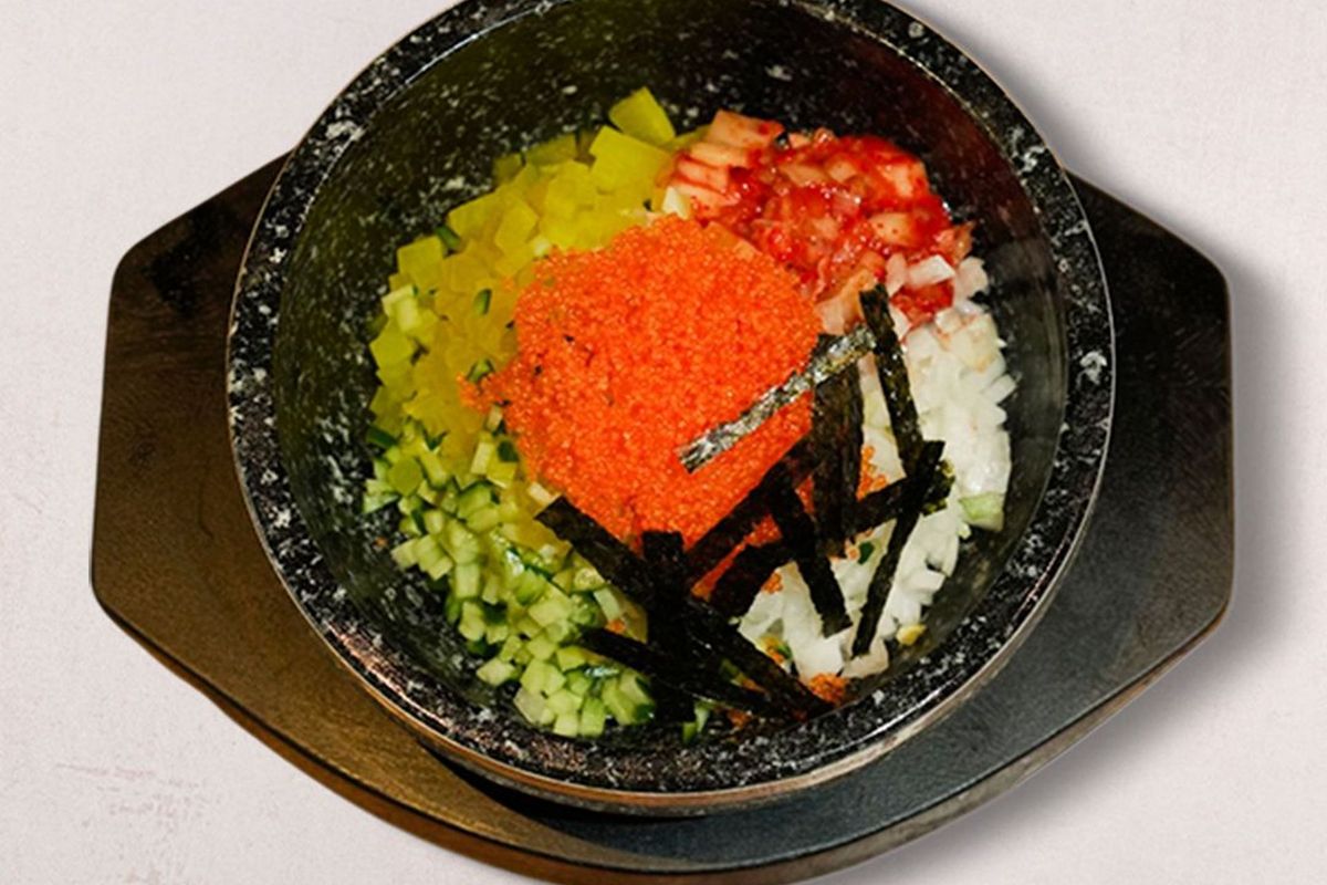 Flying Fish Roe Bibimbap
