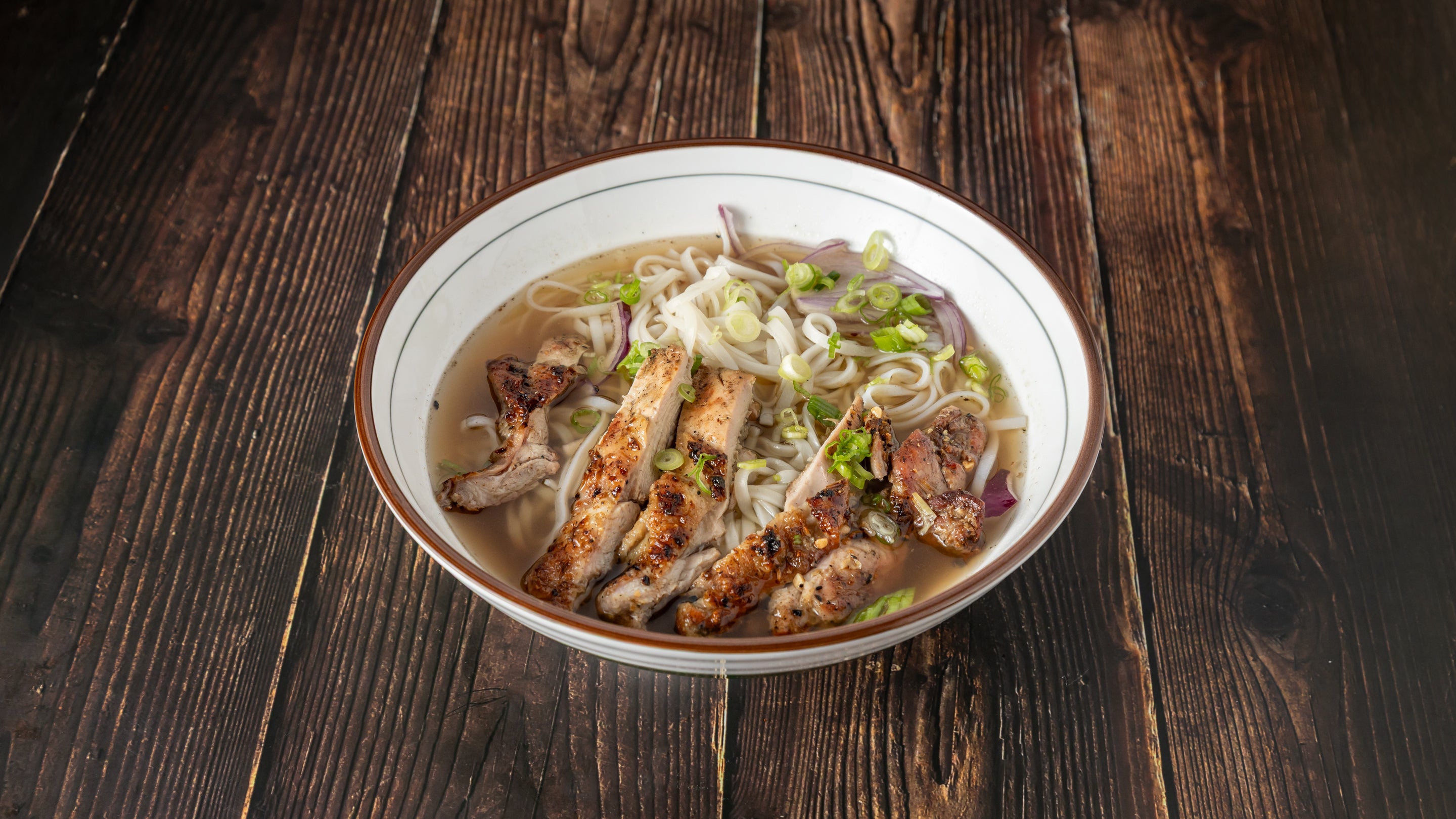 Grilled Chicken Pho