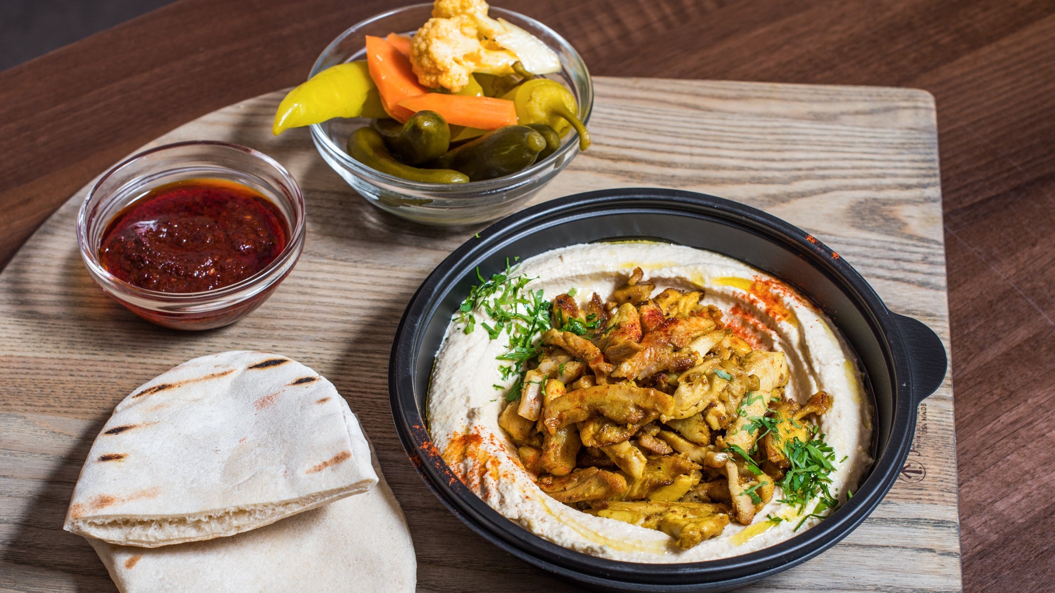 Hummus Shawarma