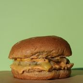 Mushroom n' Swiss Burger مشروم اند سويس برجر