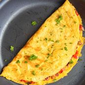 Egg Omelet With Butter